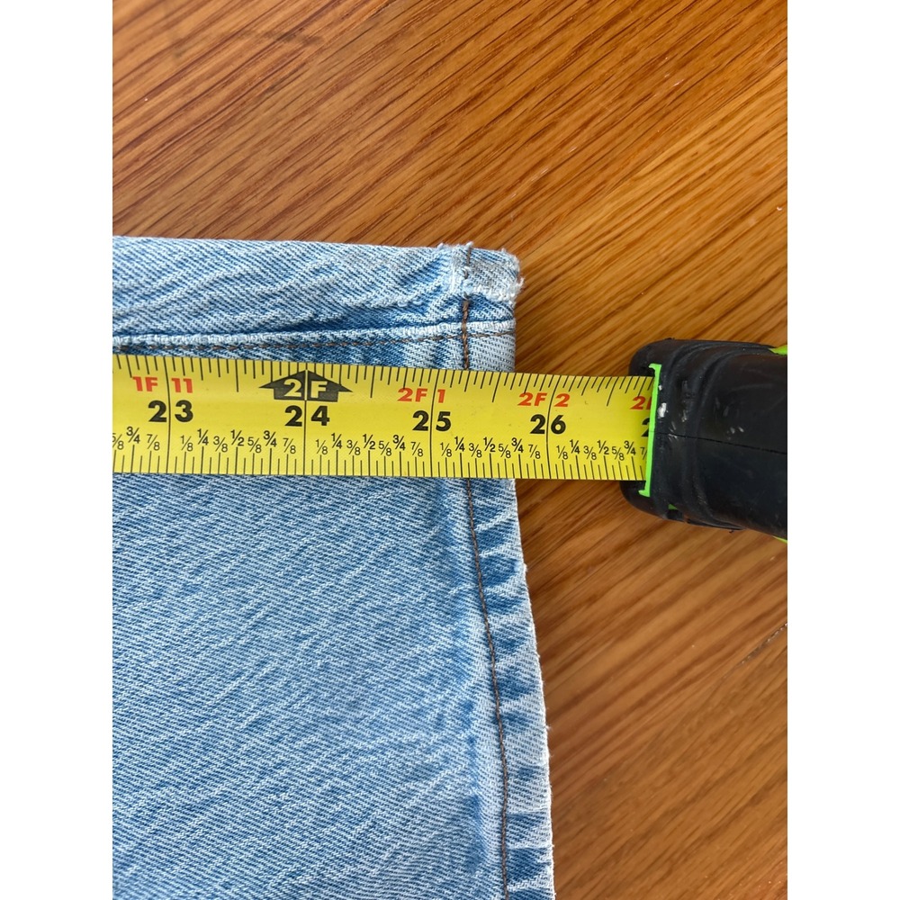 Madewell Balloon Jeans Light Wash Denim High Rise Waist Size 27 - Picture 8 of 9